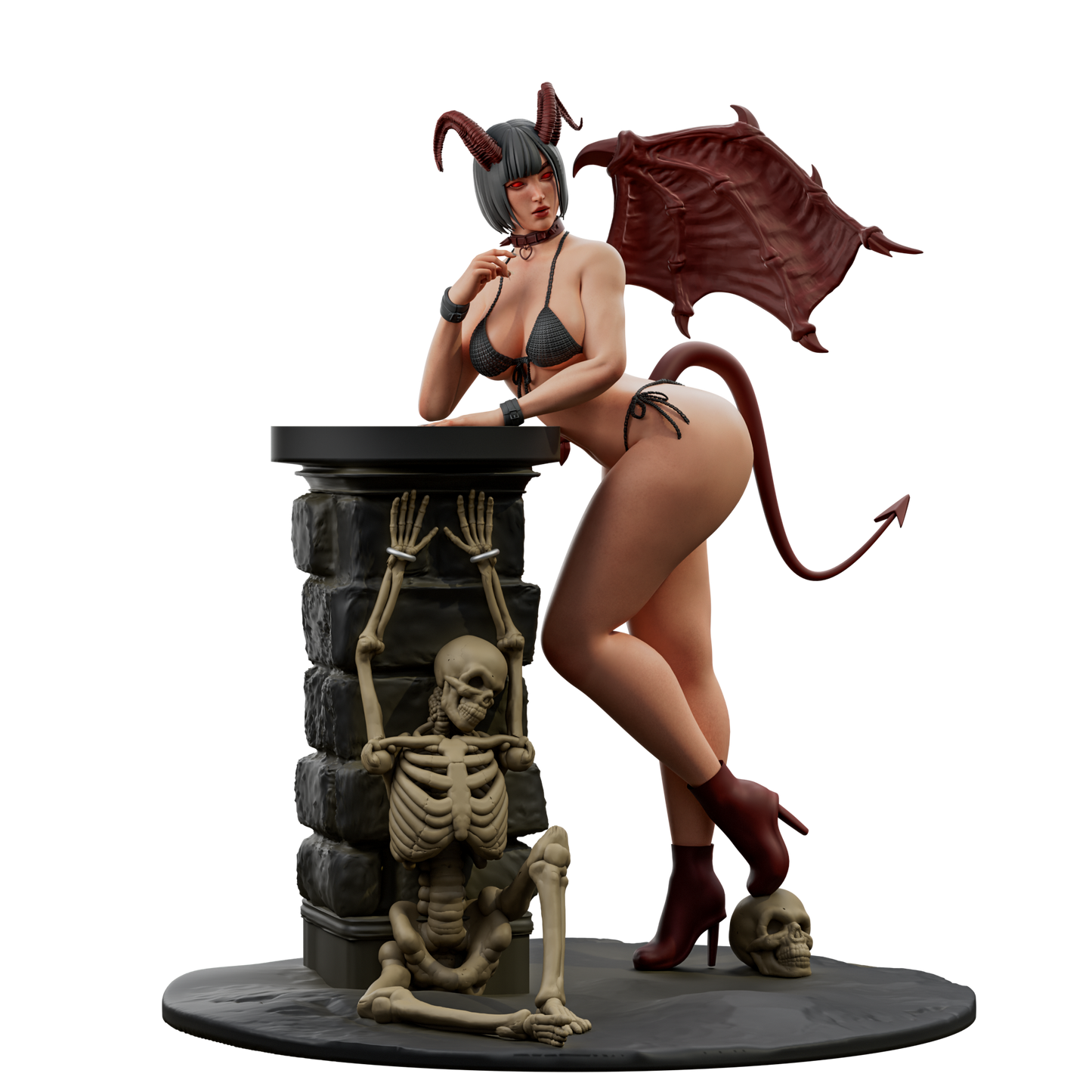 Seductive Succubus Standing Pose by Loom Miniatures