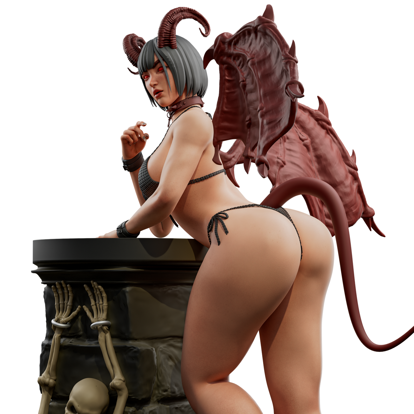 Seductive Succubus Standing Pose by Loom Miniatures
