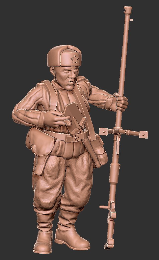 Soviet Winter PTRD Teams