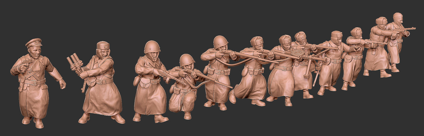 Soviet Winter Rifle Squad 1