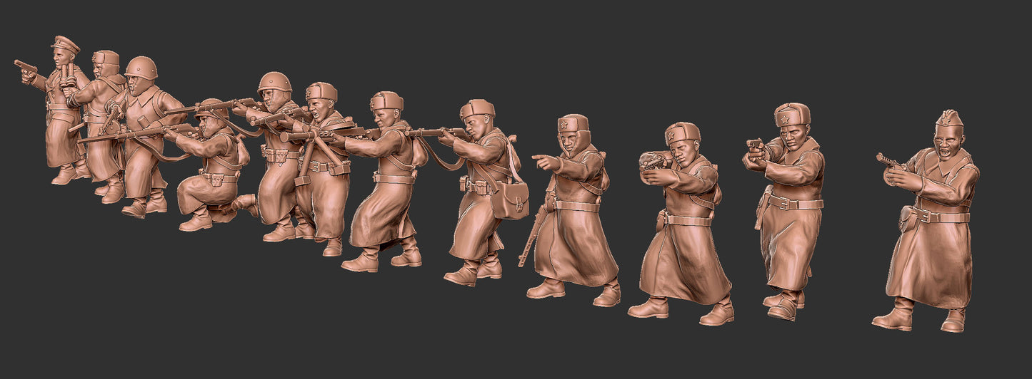 Soviet Winter Rifle Squad 1