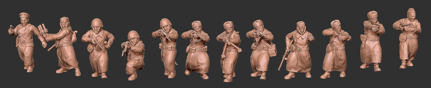 Soviet Winter Rifle Squad 1