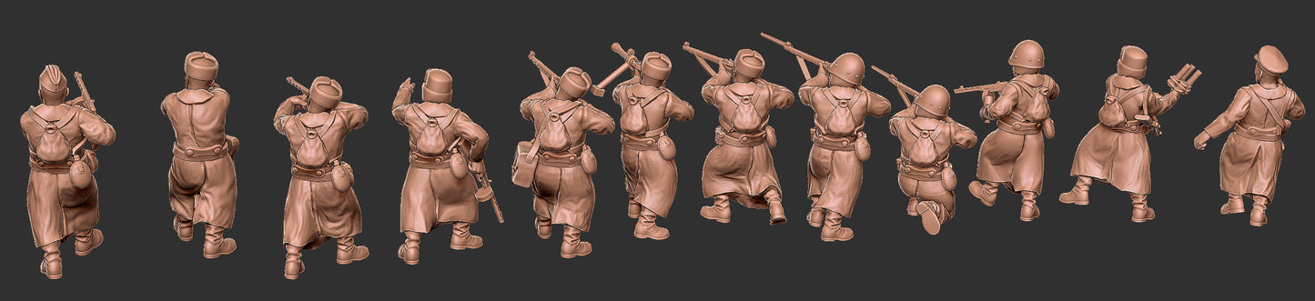 Soviet Winter Rifle Squad 1