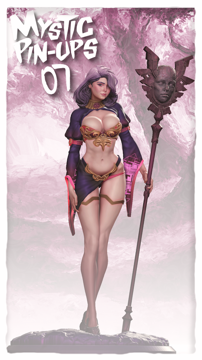Mystic Pinups Volume 7 by Nomad Sculpts