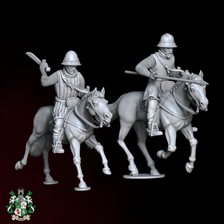 Mounted Sergeants 12-13th Century SET 2 by Styriwar