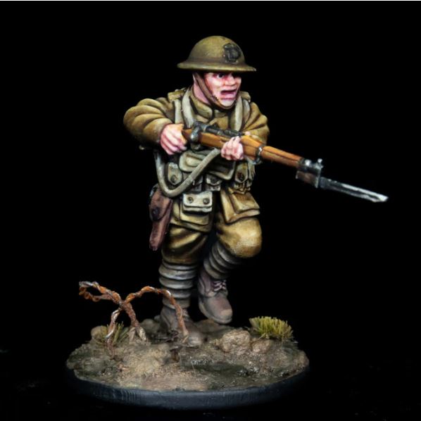Great War USMC Rifle Squad by W3 Wargaming