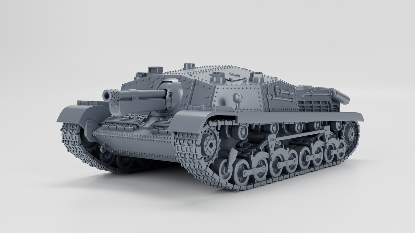 43M Zrinyi Assault Gun by Wargame3D