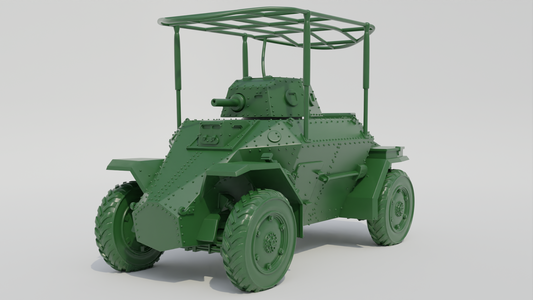 40M Csaba Armored Car (Command Variant) by Wargame3D