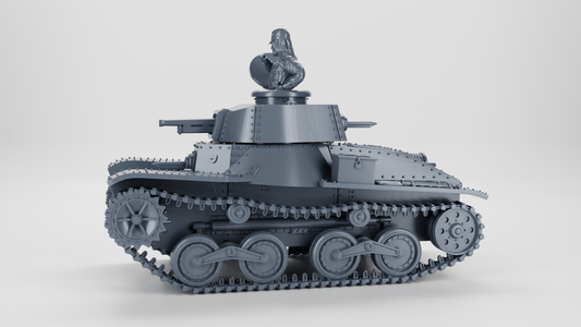 Type 4 Ke-Nu Tank by Wargame3D