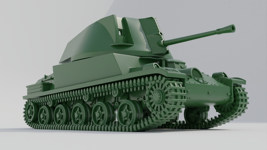 40M Nimrod AA Tank by Wargame3D