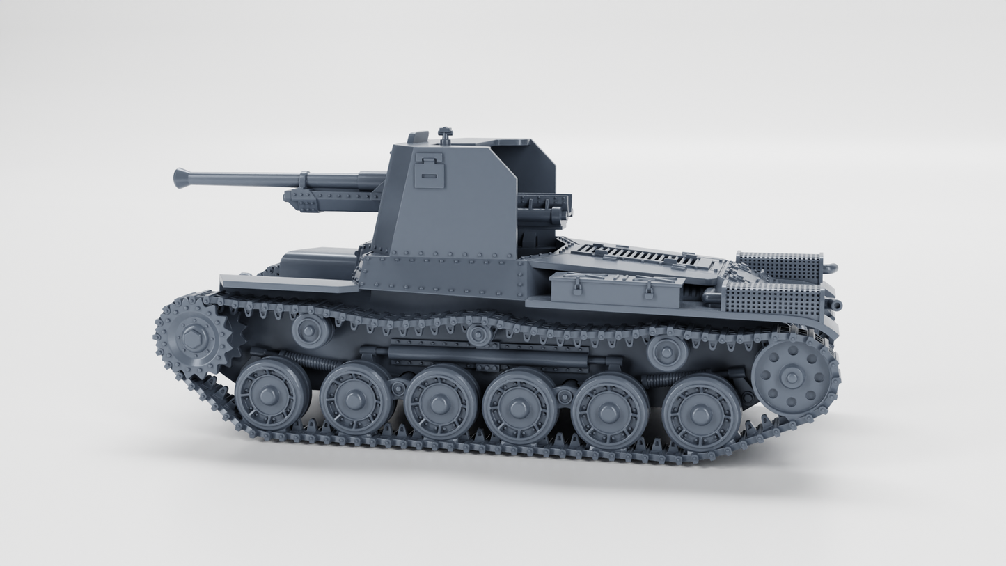 Type 1 Ho-Ni SPG by Wargame3D