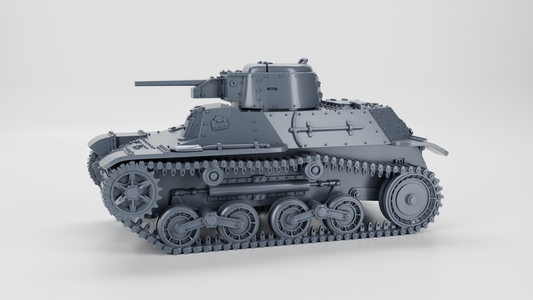Type 97 Te-Ke Tankette  by Wargame3D