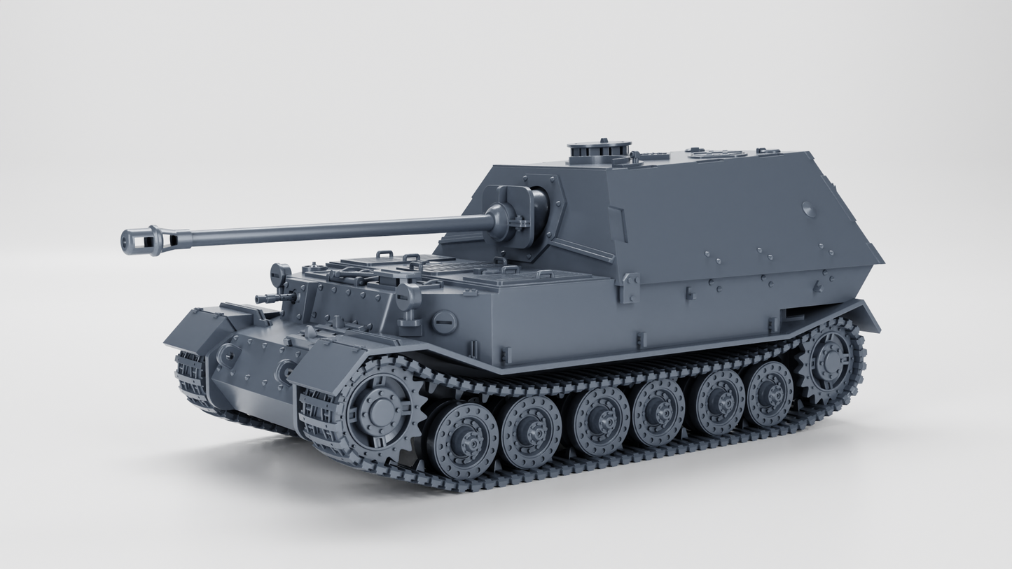 Elefant Panzerjager Tiger (P) Pak 43 (8.8cm) by Wargame3D