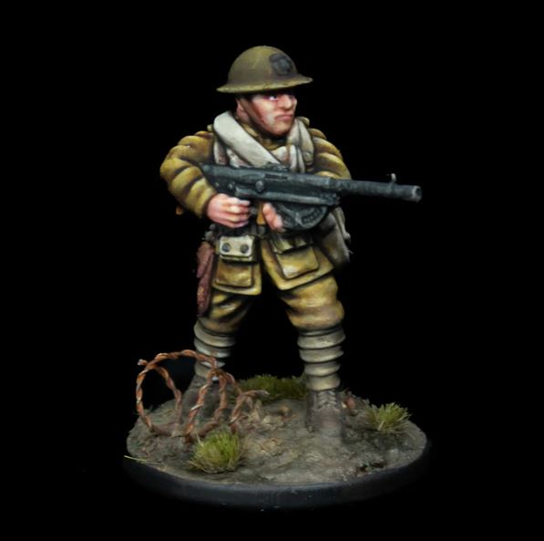 Great War USMC LMG Squad by W3 Wargaming