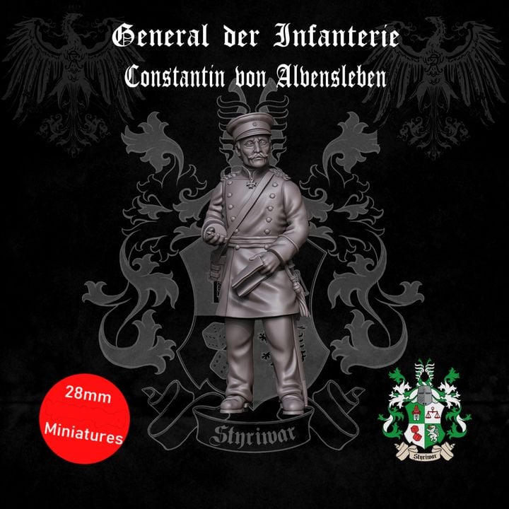 Constantin von Albensleben (General der Infanterie) by Styriwar