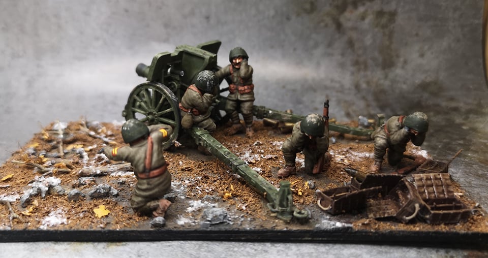 Hellenic Army 75mm 75/27 mod 11 Field Gun