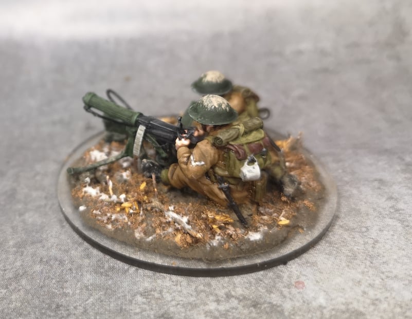 BEF Vickers Machine Gun Team