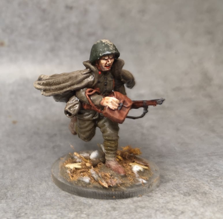 Hellenic Army Platoon HQ Winter Gear.