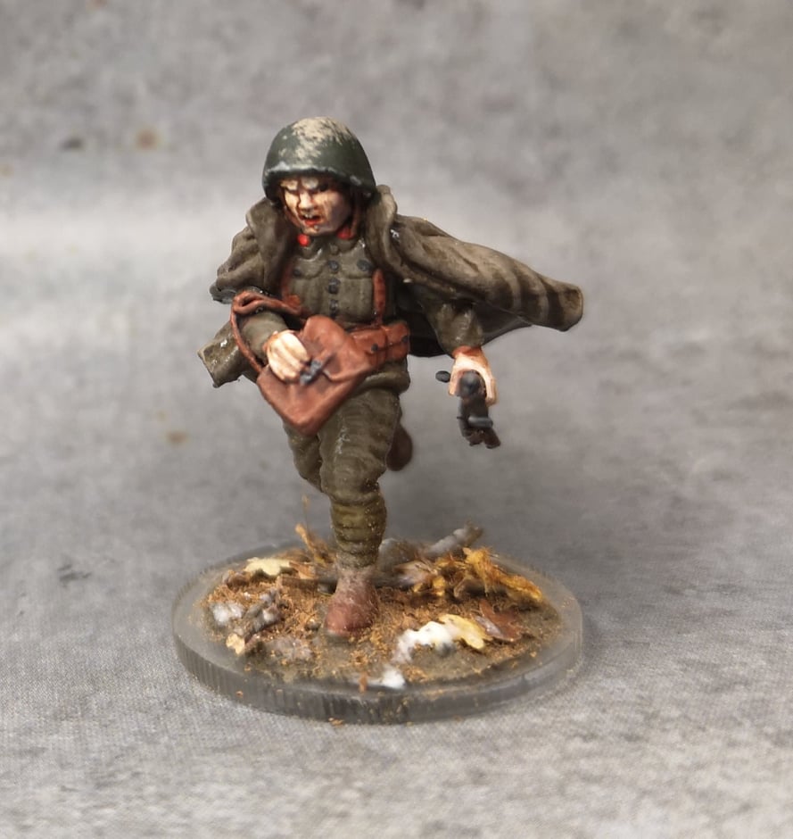 Hellenic Army Platoon HQ Winter Gear.