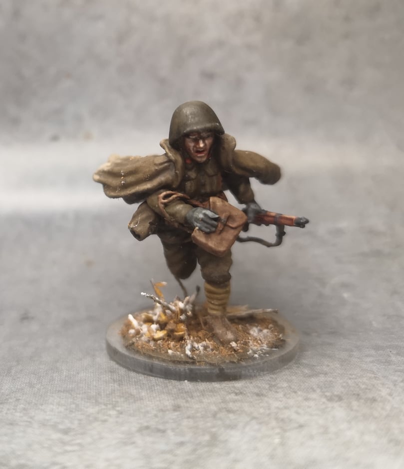 Hellenic Army Platoon HQ Winter Gear.
