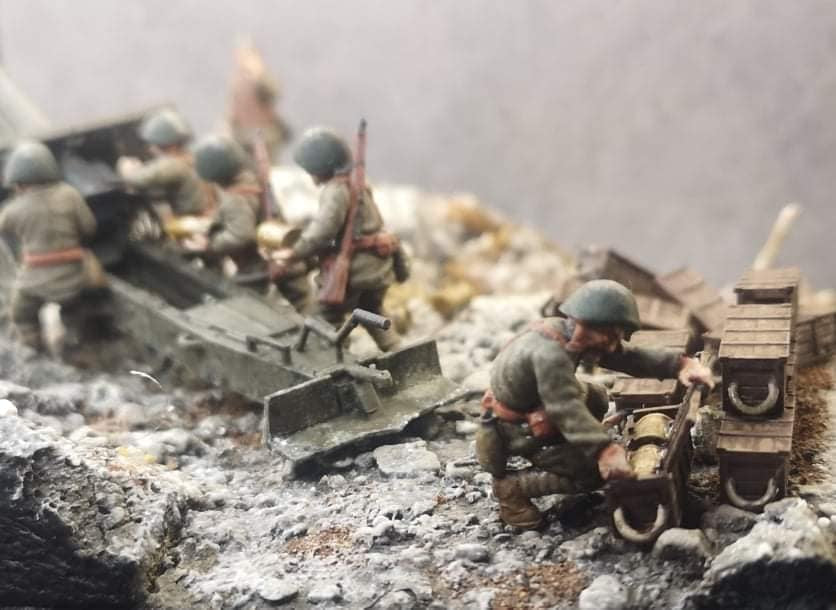 Hellenic Army Skoda M16 100mm Mountain Howitzer