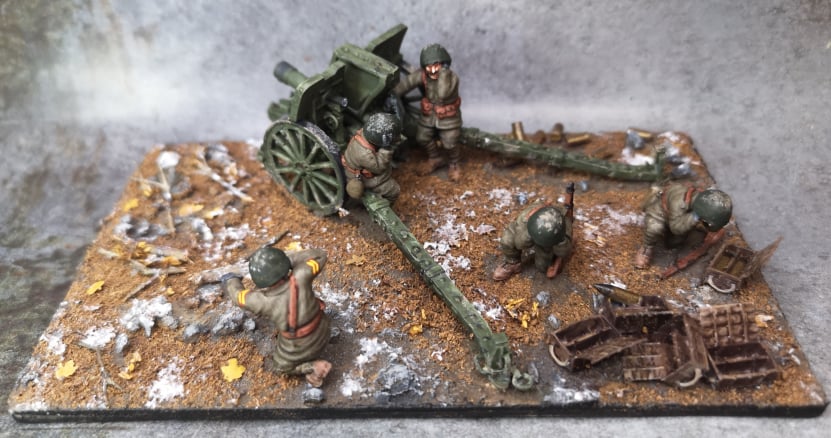 Hellenic Army 75mm 75/27 mod 11 Field Gun