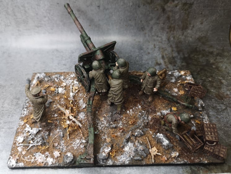 Hellenic Army Schnieder M27 85mm Field Gun