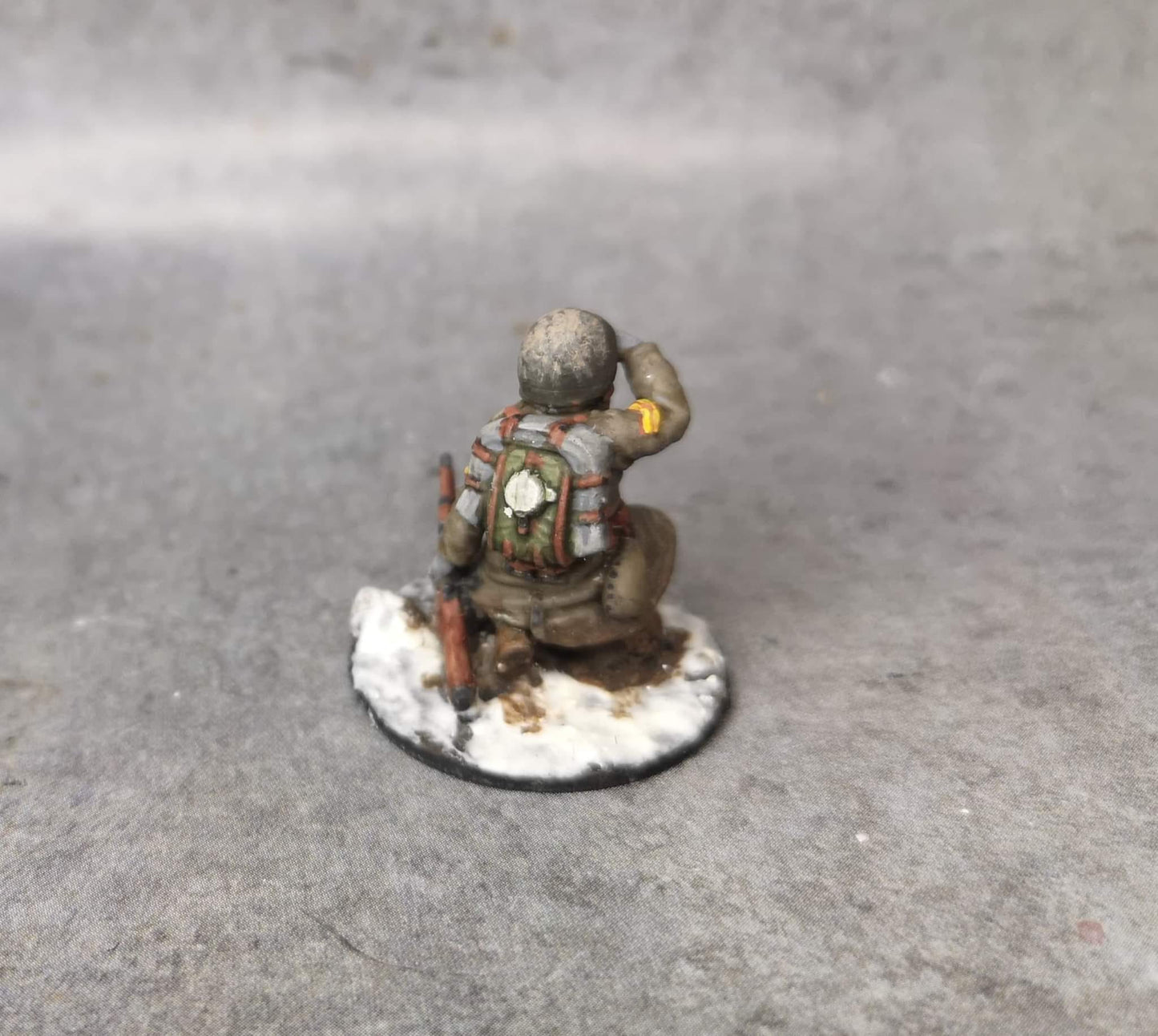 Hellenic Army Hotchkiss M1914 Machine Gun Team (Winter)