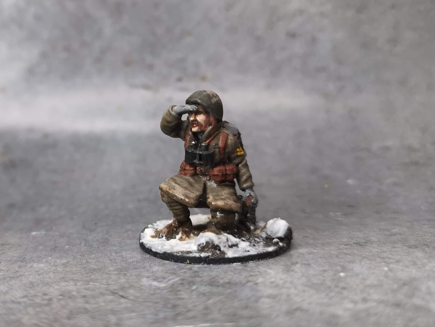 Hellenic Army Hotchkiss M1914 Machine Gun Team (Winter)