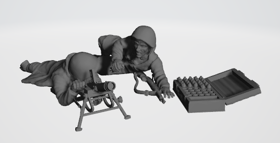 Hellenic Army Brixia Mortar Team (Winter)