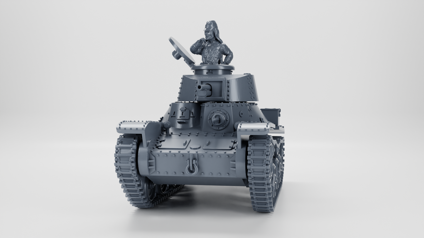 Type 4 Ke-Nu Tank by Wargame3D