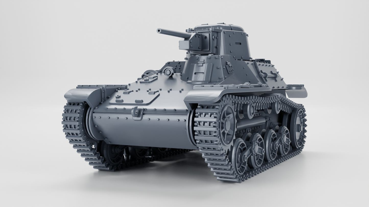 Type 97 Te-Ke Tankette  by Wargame3D