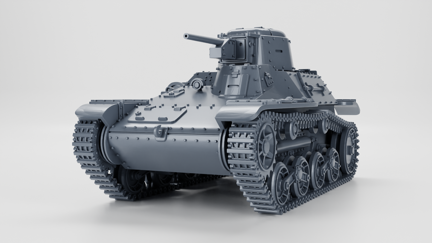 Type 97 Te-Ke Tankette by Wargame3D