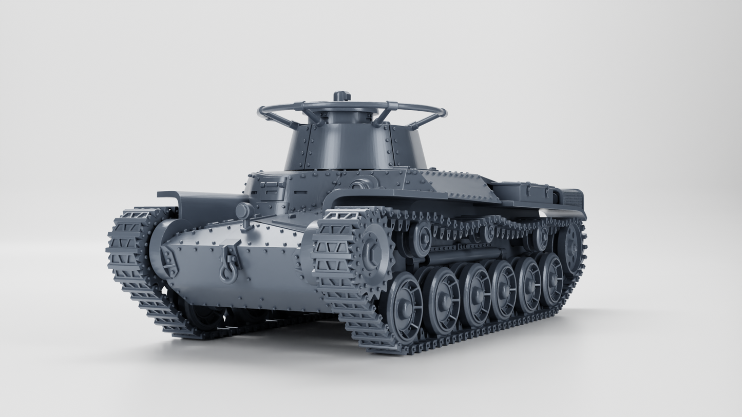 Type 97 Shi-Ki Command Tank by Wargame3D