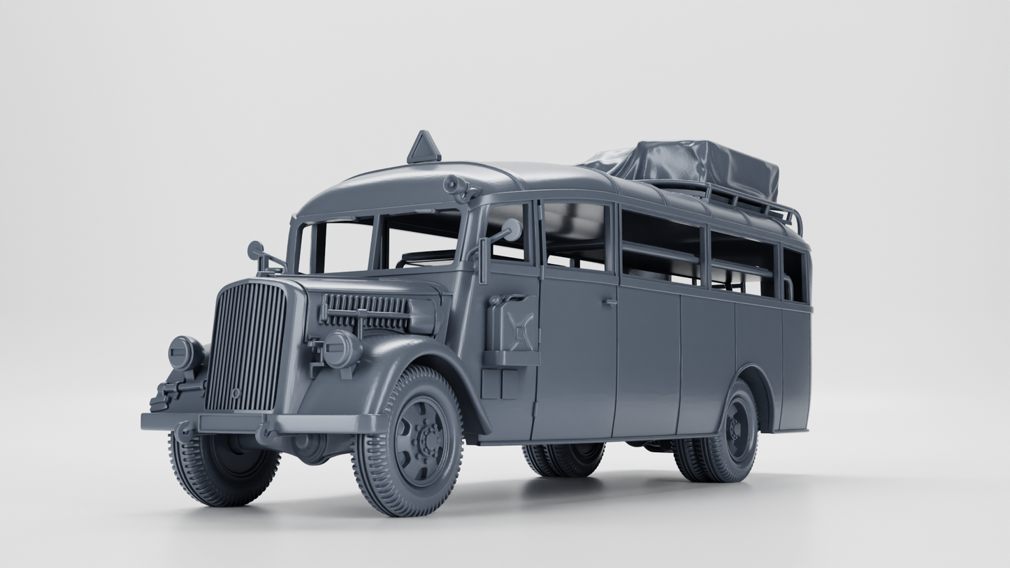 Opel Blitz Omnibus ton by Wargame3D
