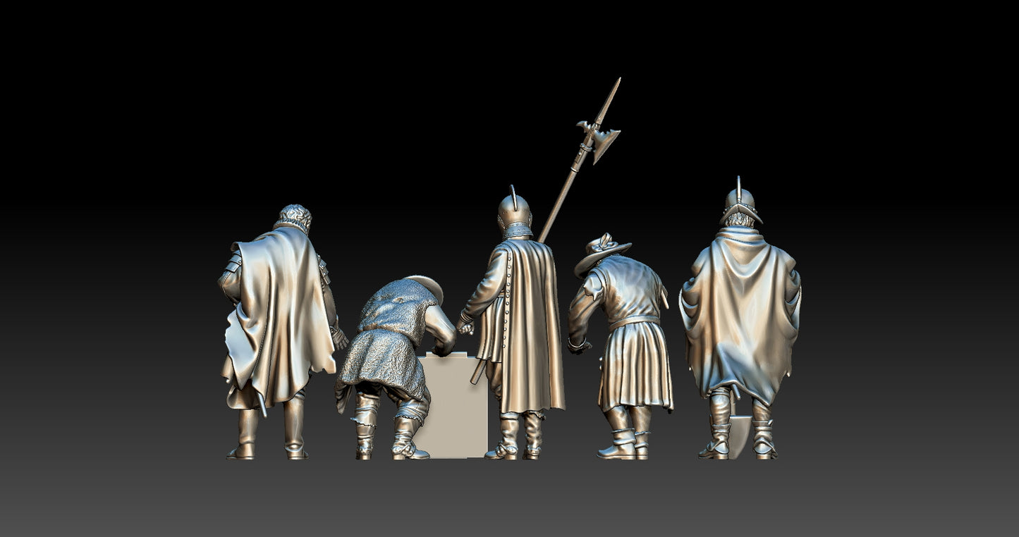 El Milagro de Empel 1585 set 2 by MICHELS MINIATUREN