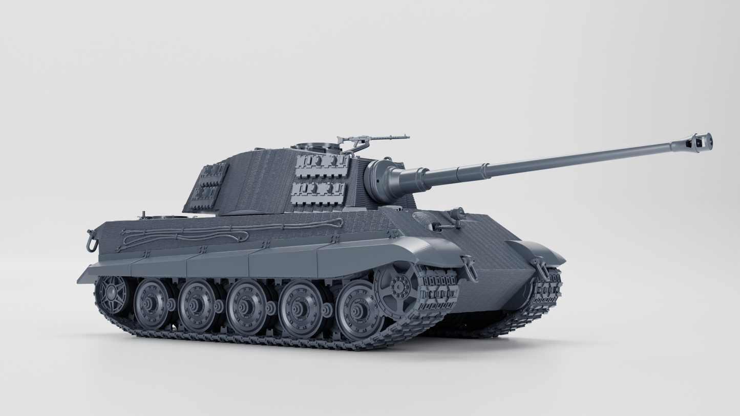 Tiger II Ausf.B Zimmerit by Wargame3D (Copy)