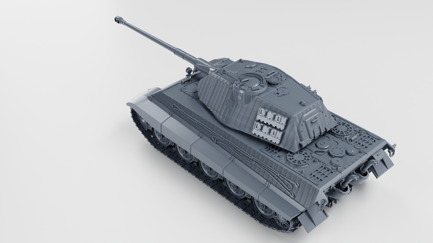 Tiger II Ausf.B Zimmerit by Wargame3D (Copy)