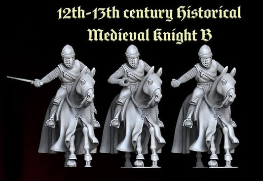 12th-13th century Historical Medieval Knight B (Close Helmet) by Styriwar