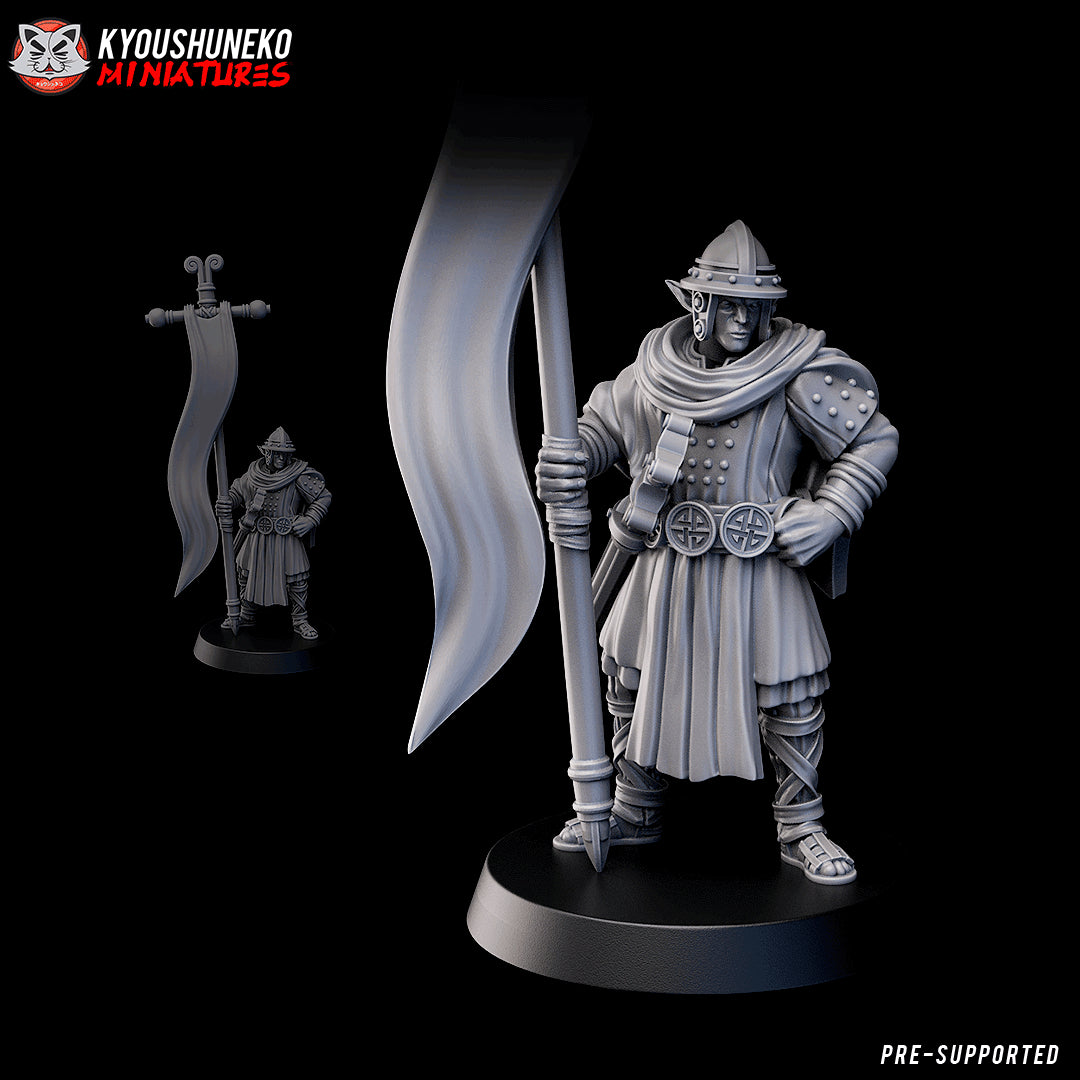 Gaelic Wood Command Group by Kyoushuneko Miniatures