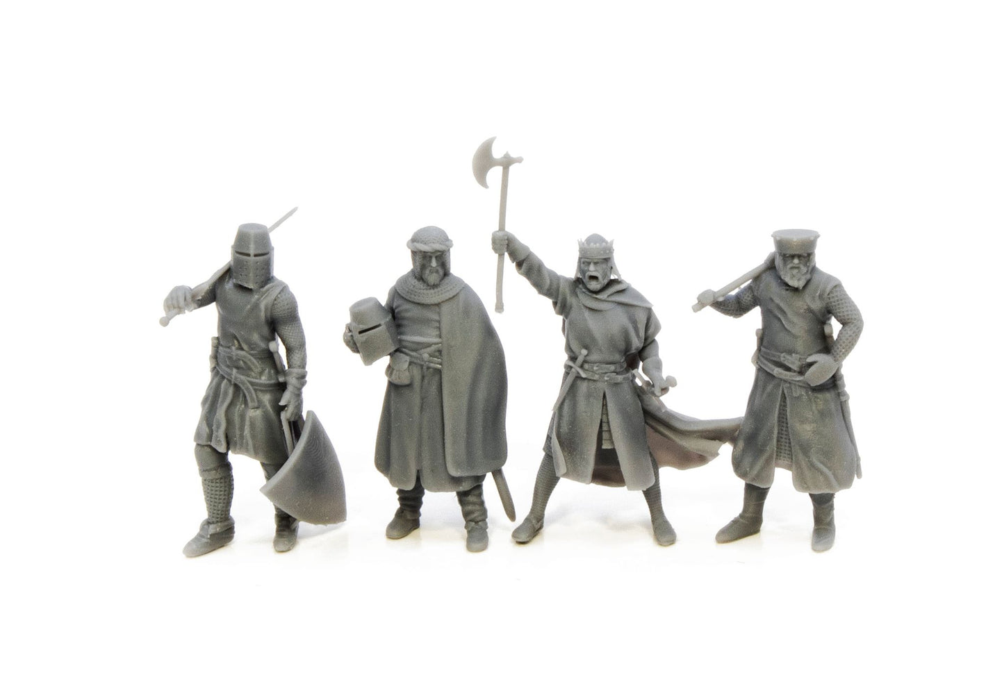 King Richard the lionheart and his retinue.