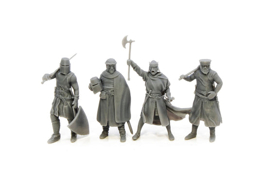 King Richard the lionheart and his retinue.