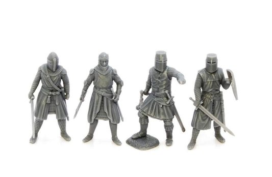 Medieval Knights Robert the Bruce and his retinue