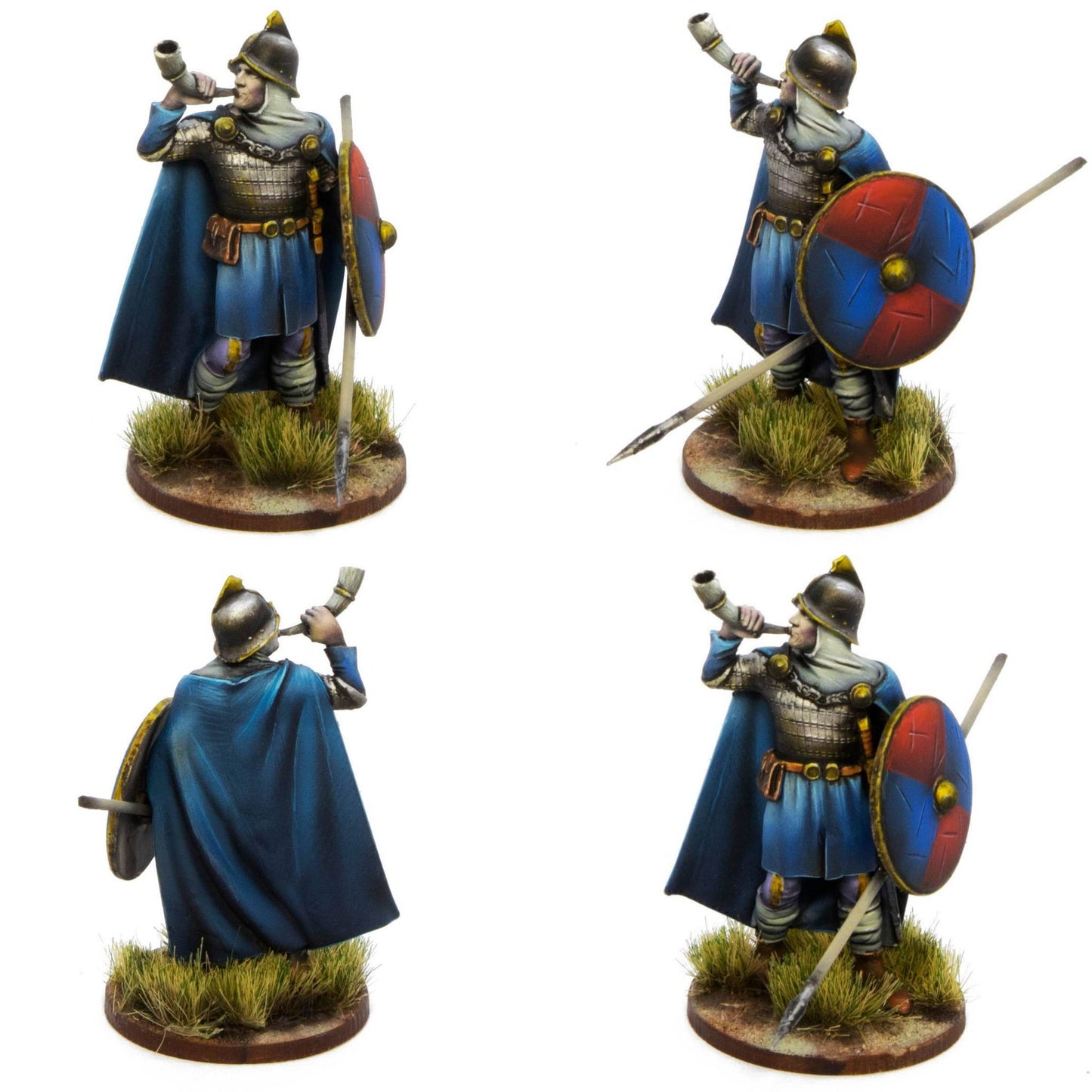 Aquarius Miniatures Carolingian Frankish 4 pt Saga Compatible Warband 28mm.