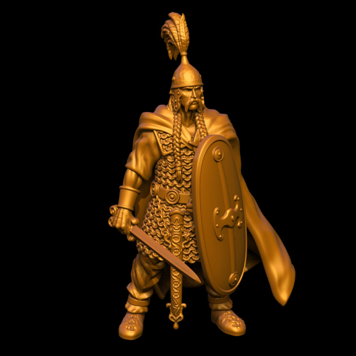 Vercingetorix with helmet (Movie Version).