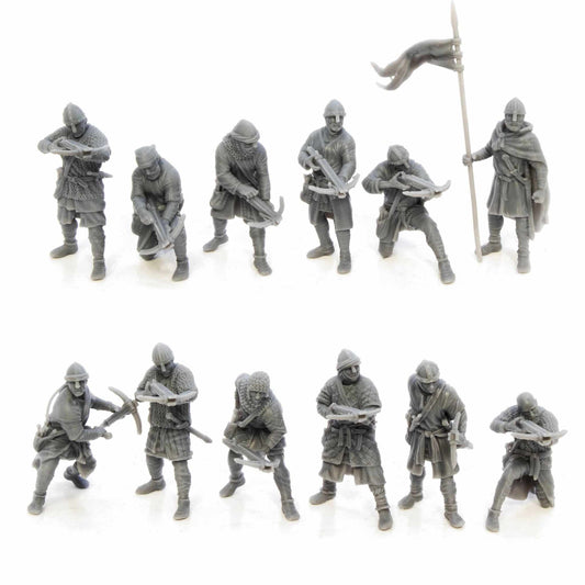 11th Century Spanish Crossbowmen.