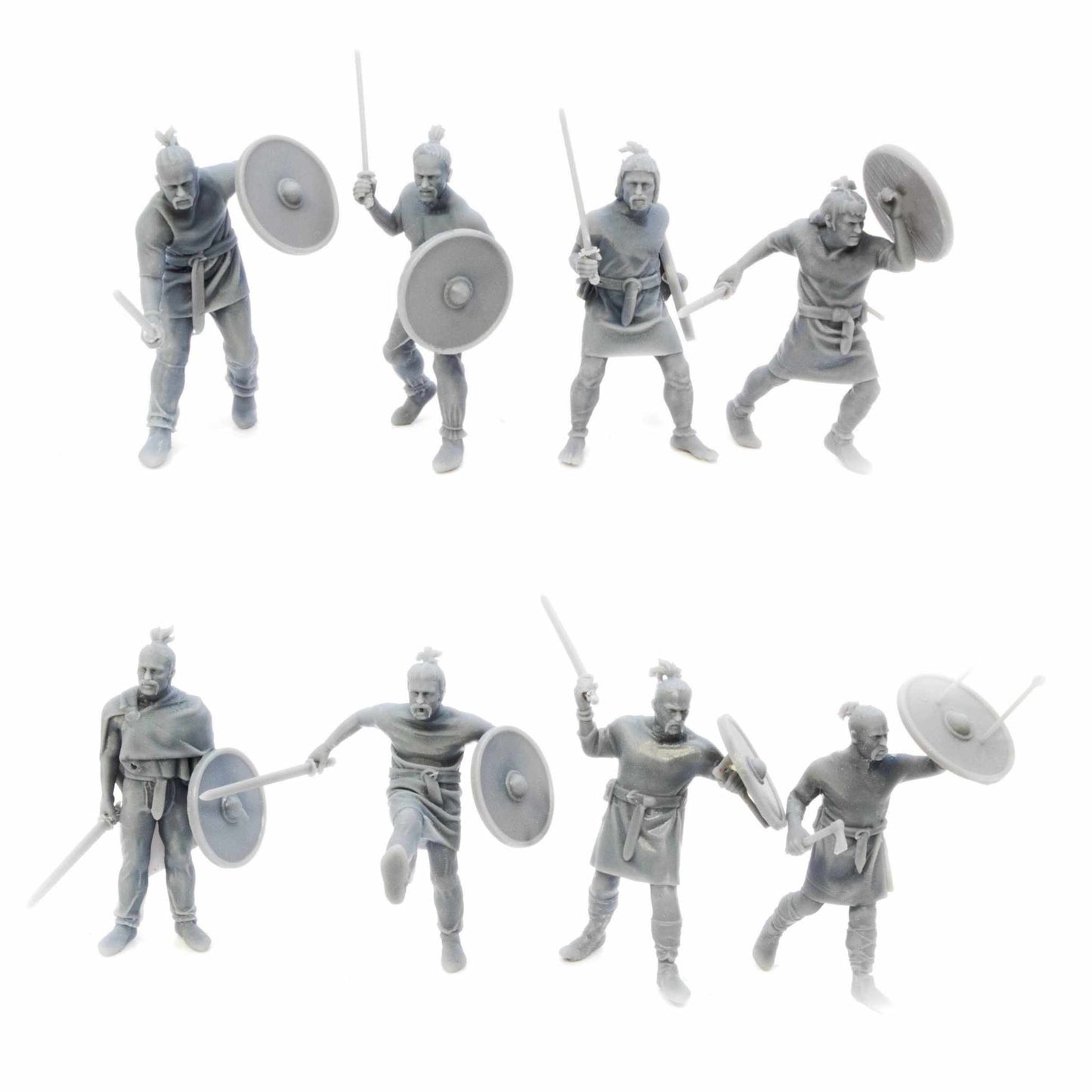 Salian Merovingian Frank warriors