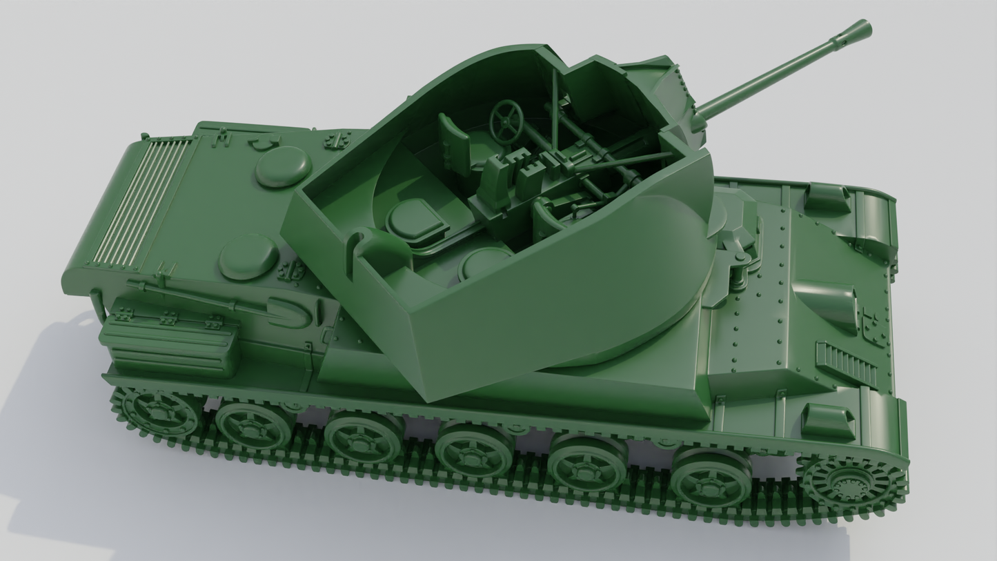 40M Nimrod AA Tank by Wargame3D