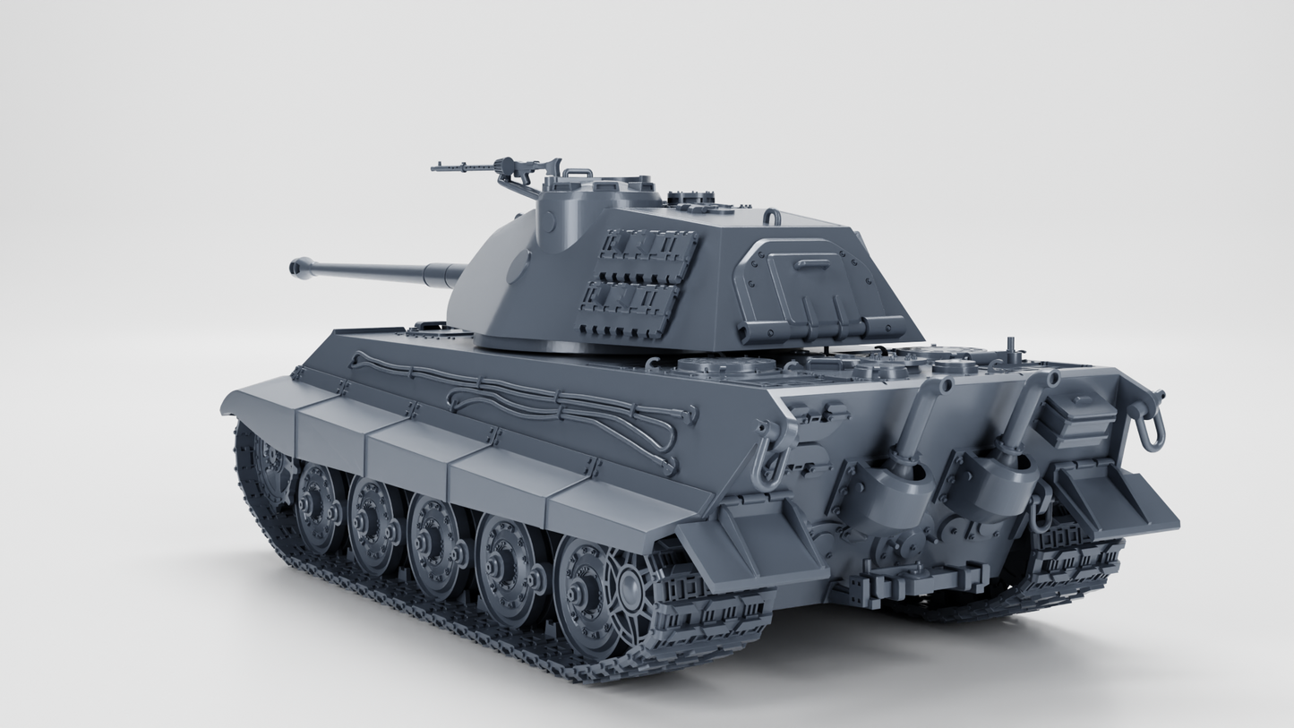 Tiger II Ausf.B by Wargame3D