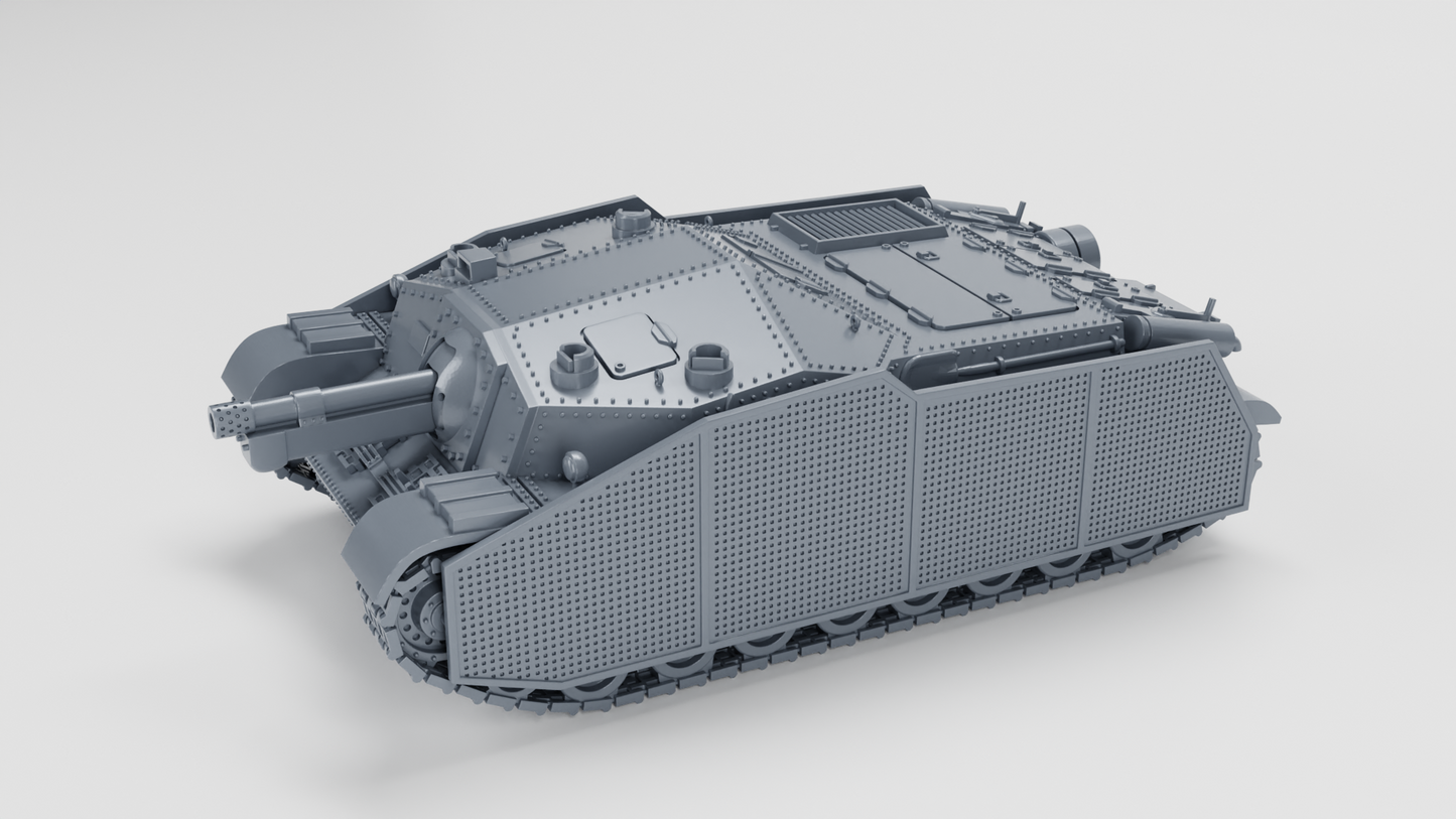 43M Zrinyi Assault Gun by Wargame3D